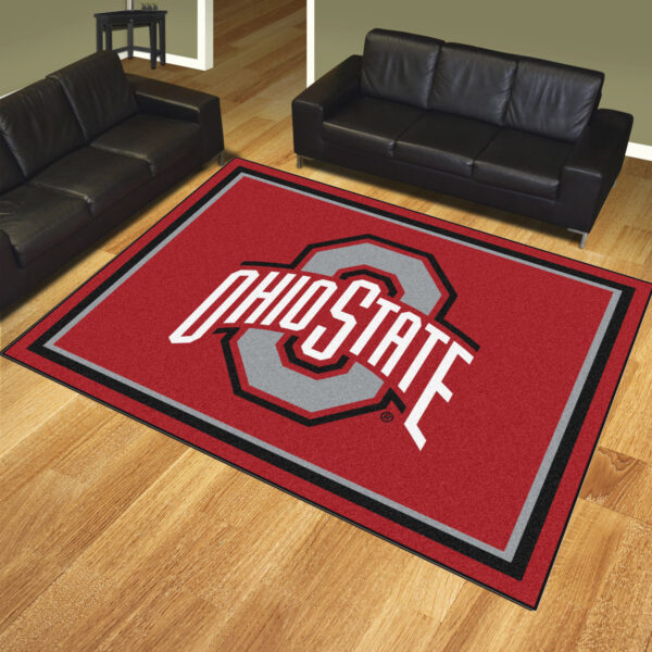 Ohio State Buckeyes Rug