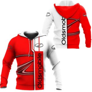 Oldsmobile Hoodie Zip Hoodie 3D 2