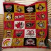 Ottawa Senators Quilt Blanket 2