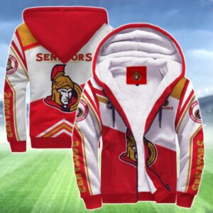 Ottawa Senators Fleece Zipper Hoodie