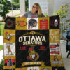 Ottawa Senators Quilt Blanket