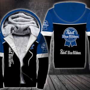 Pabst Blue Ribbon Fleece Zipper Hoodie