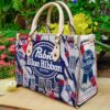 Pabst Blue Ribbon Leather Handbag