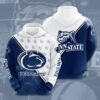 Penn State Nittany Lions Hoodie Zip Hoodie 3D 1