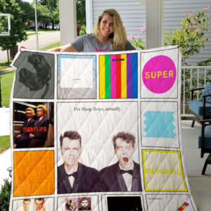 Pet Shop Boys Quilt Blanket 3