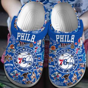 Philadelphia 76ers Crocs 4