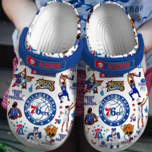 Philadelphia 76ers Crocs 1