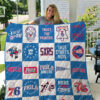 Philadelphia 76ers Quilt Blanket 1