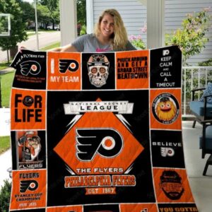 Philadelphia Flyers Quilt Blanket 2