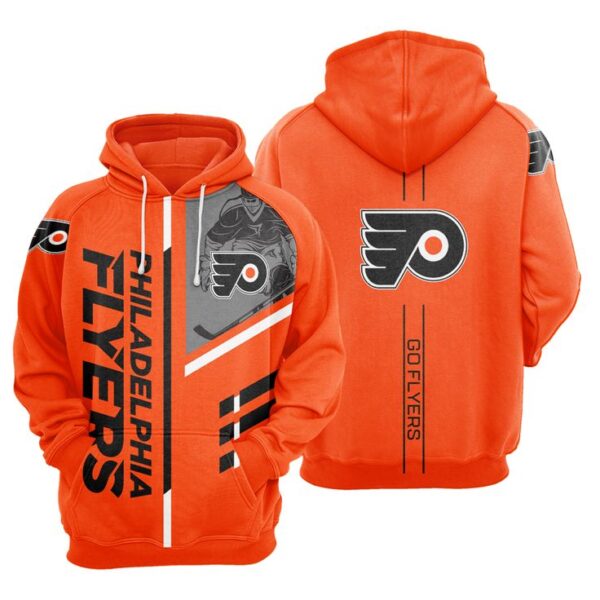 Philadelphia Flyers Hoodie Zip Hoodie 3D