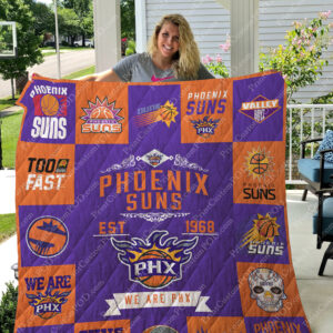 Phoenix Suns Quilt Blanket 3