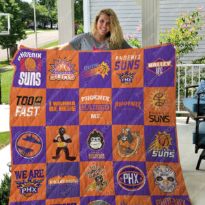 Phoenix Suns Quilt Blanket 2