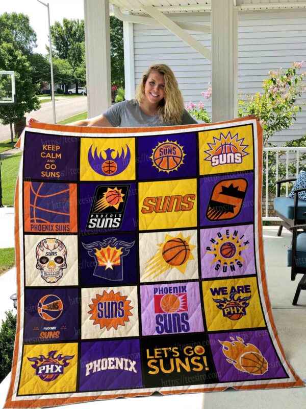 Phoenix Suns Quilt Blanket 1