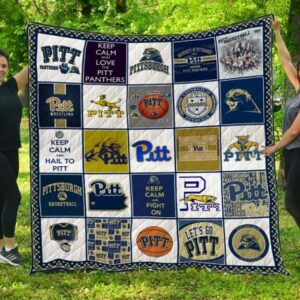 Pittsburgh Panthers Quilt Blanket 2