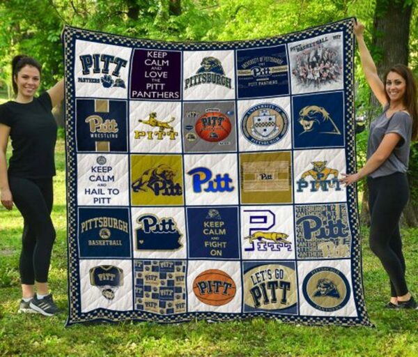 Pittsburgh Panthers Quilt Blanket 2