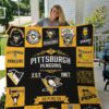 Pittsburgh Penguins Quilt Blanket 2