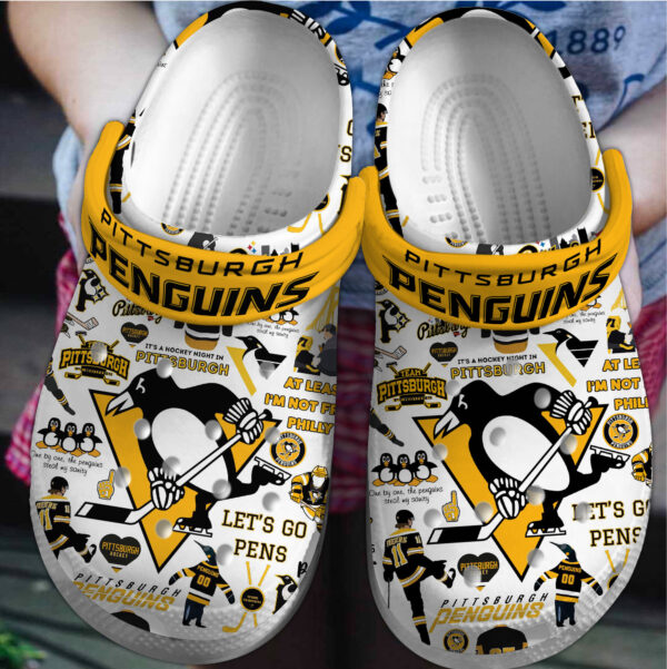 Pittsburgh Penguins Crocs 1