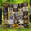 Pittsburgh Penguins Quilt Blanket 1