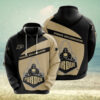 Purdue Boilermakers Hoodie Zip Hoodie 3D