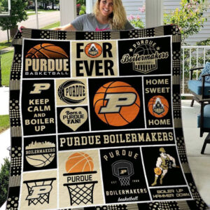 Purdue Boilermakers Quilt Blanket 2