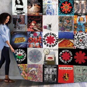 Red Hot Chili Peppers Quilt Blanket 2