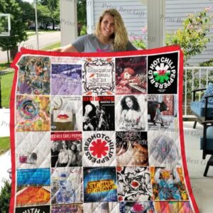 Red Hot Chili Peppers Quilt Blanket 5