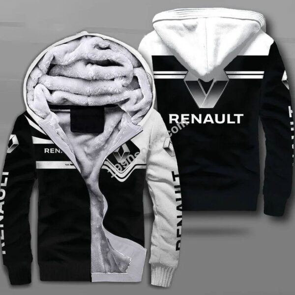 Renault Fleece Zipper Hoodie