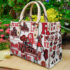 Rutgers Scarlet Knights Leather Handbag