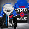 SMU Mustangs Fleece Zipper Hoodie 1