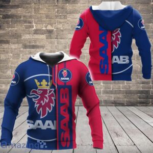 Saab Hoodie Zip Hoodie 3D