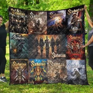Sabaton Quilt Blanket