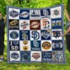 San Diego Padres Quilt Blanket 2