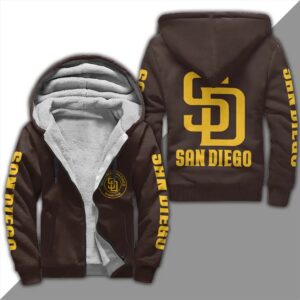 San Diego Padres Fleece Zipper Hoodie