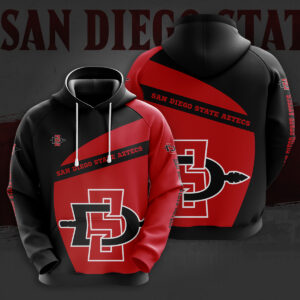 San Diego State Aztecs Hoodie Zip Hoodie 3D