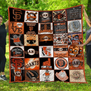 San Francisco Giants Quilt Blanket 2