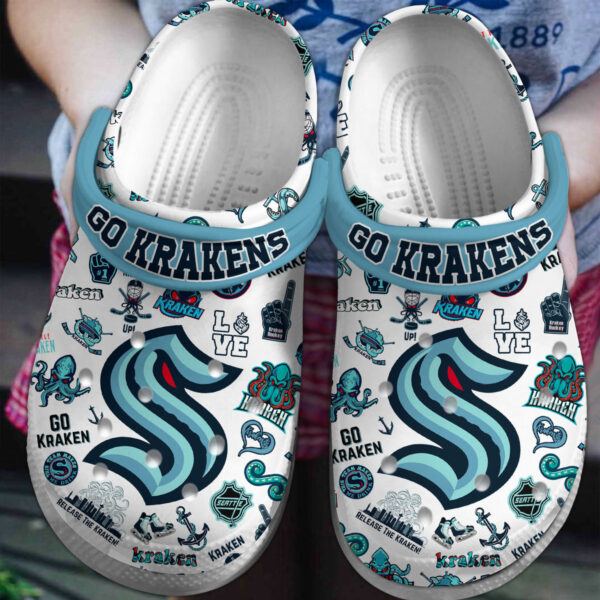 Seattle Kraken Crocs 1