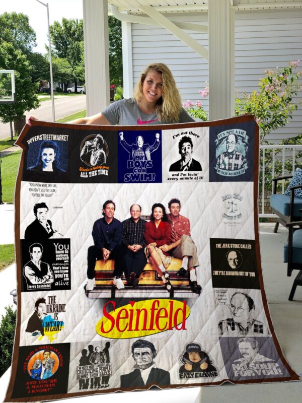 Seinfeld Quilt Blanket 2