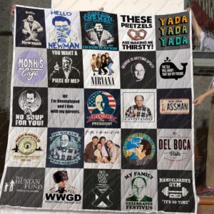 Seinfeld Quilt Blanket 3