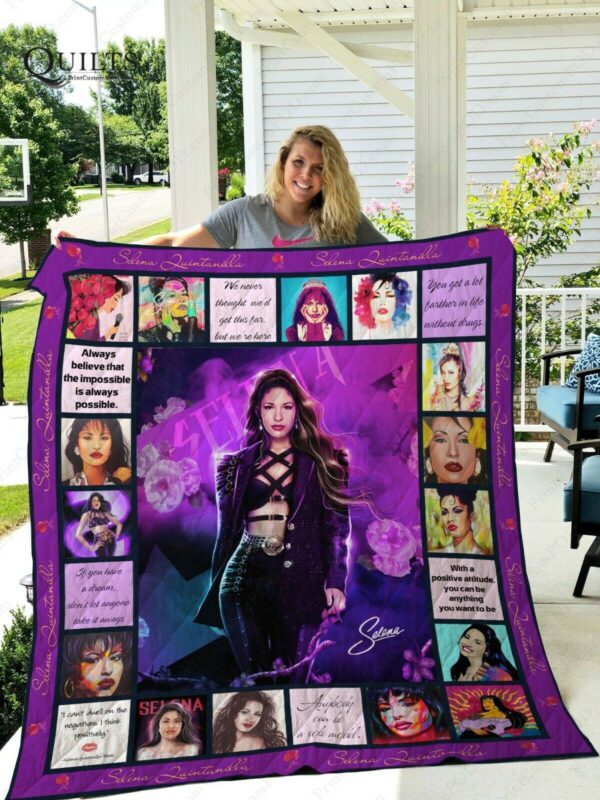 Selena Quintanilla Quilt Blanket 2