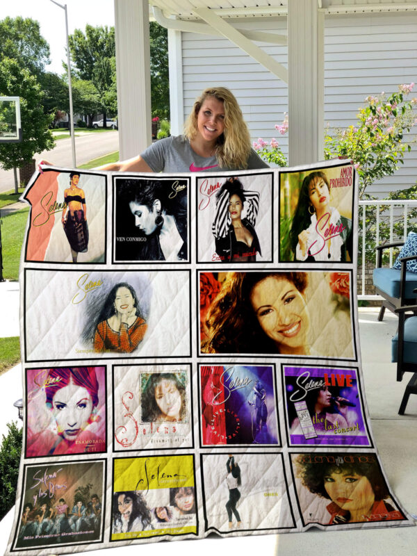 Selena Quintanilla Quilt Blanket 3