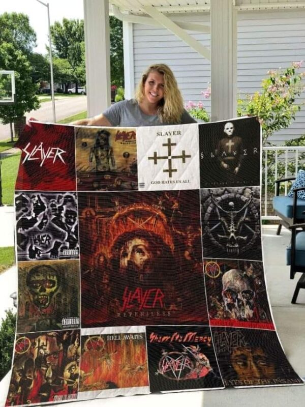 Slayer Quilt Blanket 1