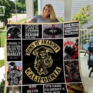 Son Of Anarchy Quilt Blanket 3