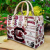 South Carolina Gamecocks Leather Handbag 1