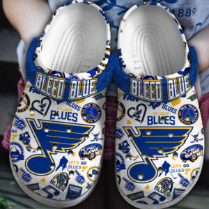 St. Louis Blues Crocs 2