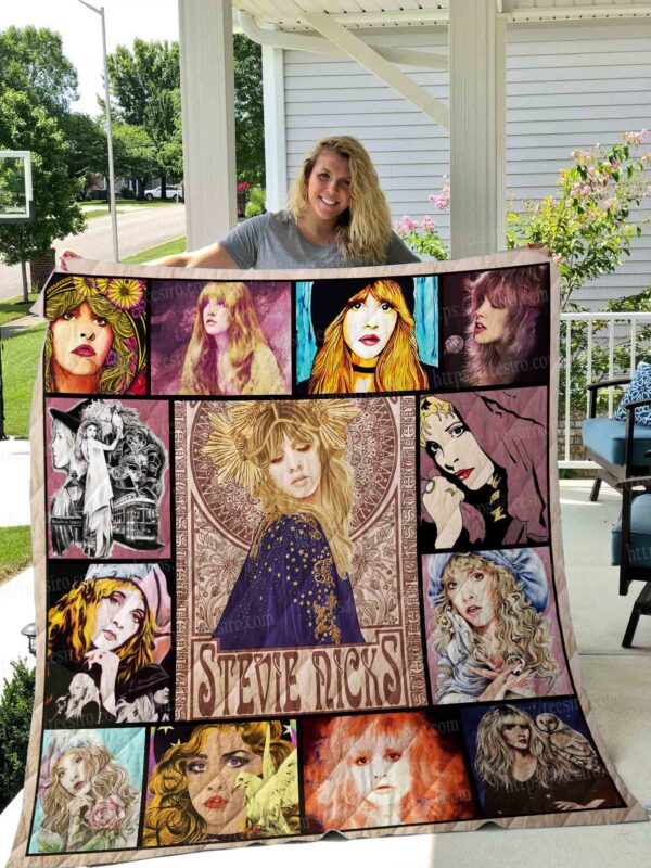 Stevie Nicks Quilt Blanket 3
