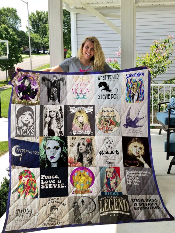 Stevie Nicks Quilt Blanket 2