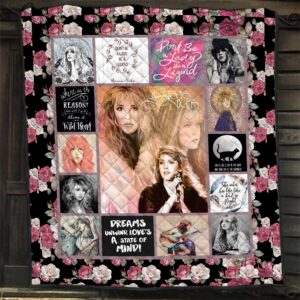 Stevie Nicks Quilt Blanket 7