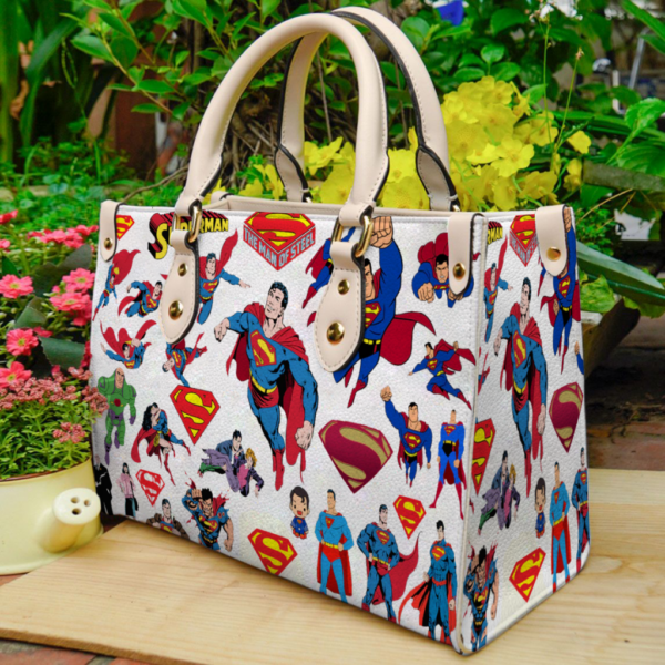 Superman Leather Handbag