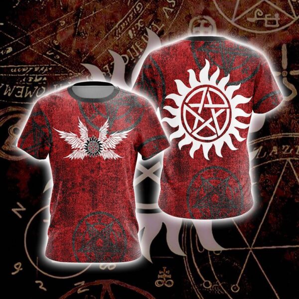 Supernatural T Shirt 3D 1