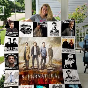 Supernatural Quilt Blanket 3